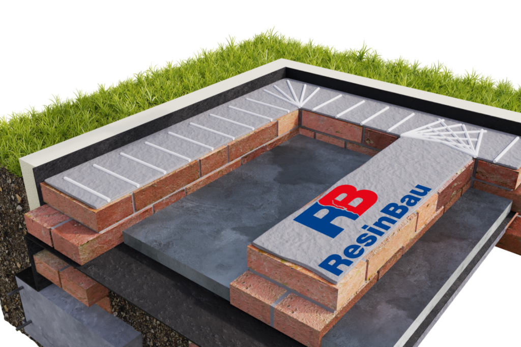 Iniekcja kremem w narożnikach muru